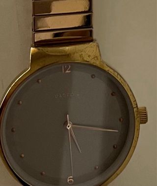 Reloj Parfois Mujer Dorado y Gris