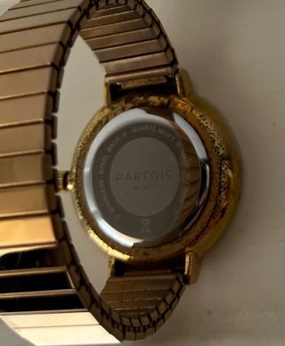 Reloj Parfois Mujer Dorado y Gris