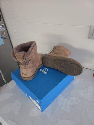 Botas Mustang  beige/marrón T 38