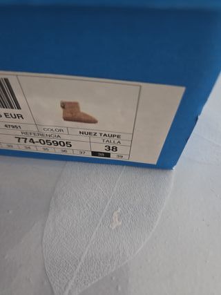Botas Mustang  beige/marrón T 38