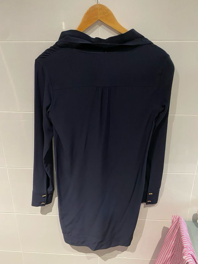 Vestido azul Massimo Dutti Talla S