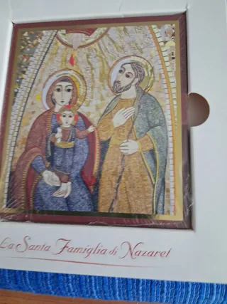 Icona  a Mosaico Santa Famiglia di Nazareth