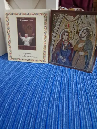 Icona  a Mosaico Santa Famiglia di Nazareth