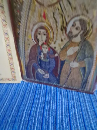Icona  a Mosaico Santa Famiglia di Nazareth