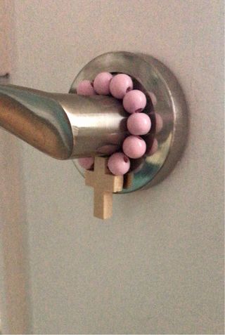 Mini Rosario Madera Personalizado