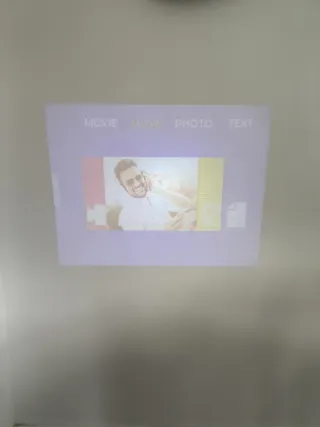 Mini proyector Z1 blanco