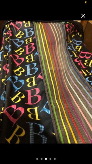 Transportín tela mascota multicolor