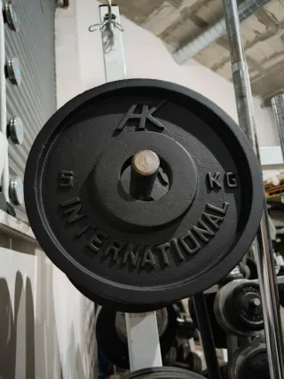 DISCOS OLIMPICOS (5KG)!