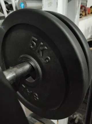 DISCOS OLIMPICOS (5KG)!