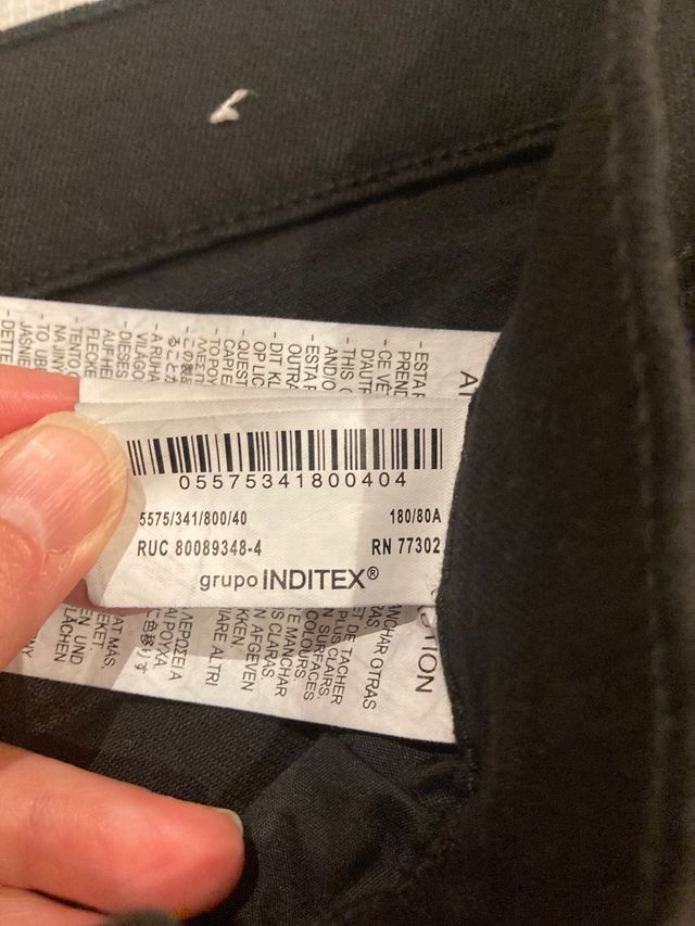 Pantalones vaqueros negros