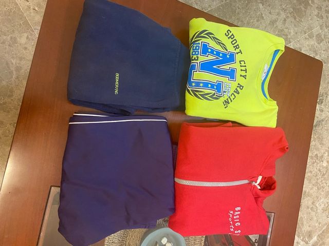 Lote 2 conjuntos chándal niño