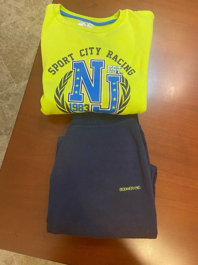 Lote 2 conjuntos chándal niño