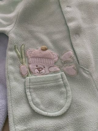 Tutine neonato azzurro e verde