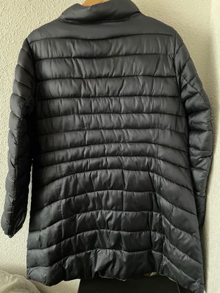 Plumas azul con interior verde