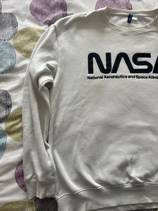 Felpa H&M Divided NASA Uomo Taglia L