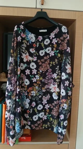 Camicia donna fantasia floreale