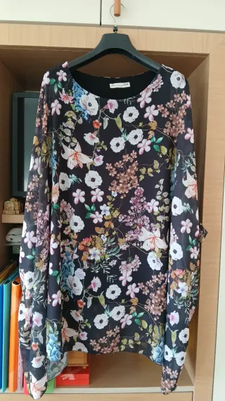 Camicia donna fantasia floreale