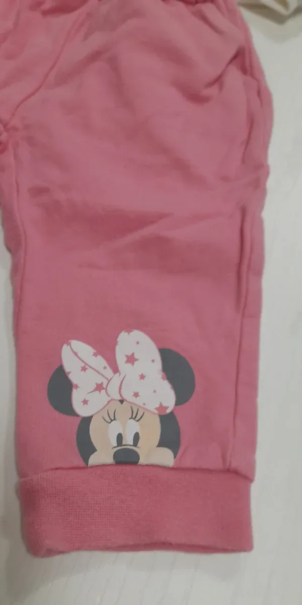 Chándal niña Minnie Mouse estrellas rosa