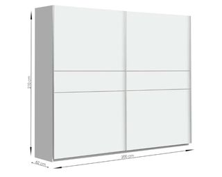 Armadio a porte scorrevoli Winter 200
