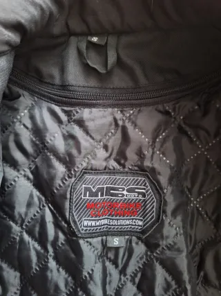 Chaqueta Moto Mujer Negra