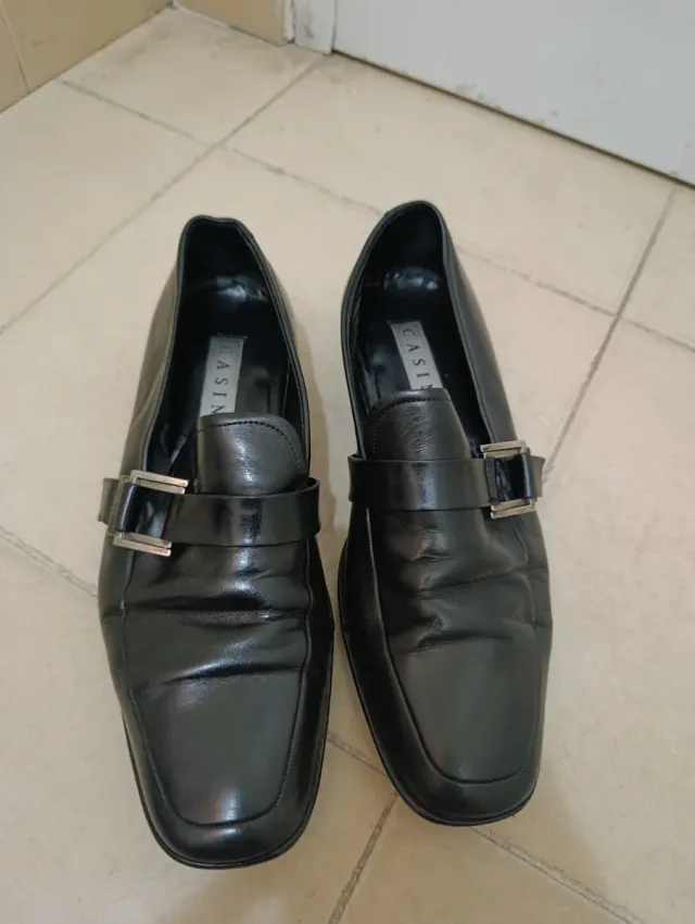 Zapatos de vestir negros para caballero