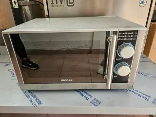 Microondas Dicore Plateado