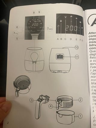 Friggitrice ad aria Ardes AR1K33