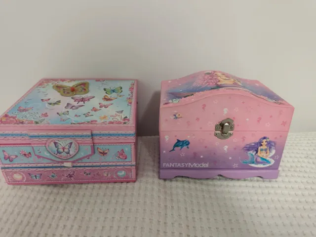 Joyero infantil mariposas y sirenas