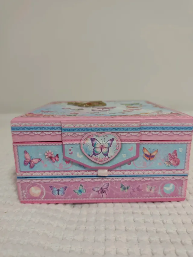 Joyero infantil mariposas y sirenas