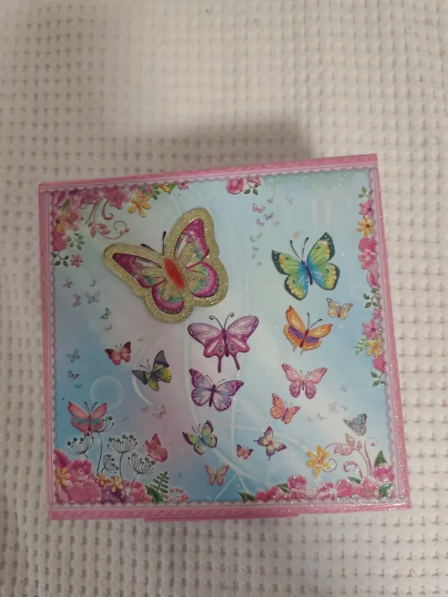 Joyero infantil mariposas y sirenas