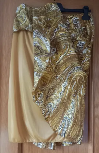 Falda gasa El Corte Inglés talla 40