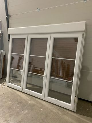 2 Ventanales PVC Blancos (PRECIO UNIDAD)