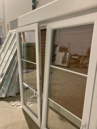 2 Ventanales PVC Blancos (PRECIO UNIDAD)