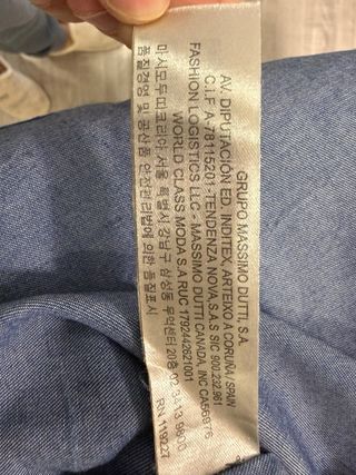 Blusa Massimo Dutti Talla 42