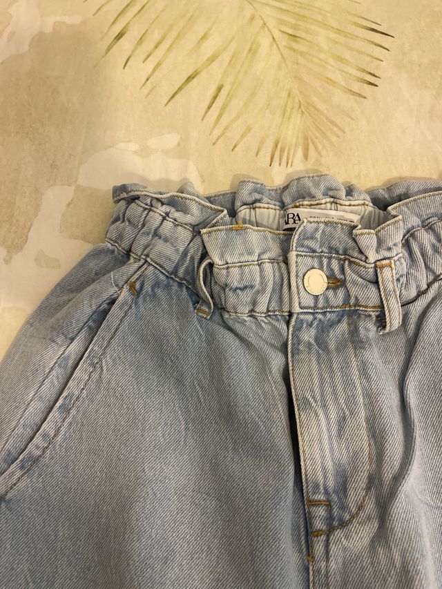 Jeans Zara baggy cintura elástica Talla 32