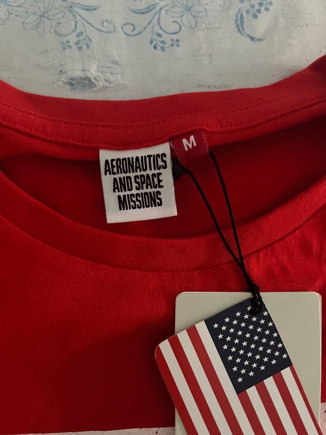 Maglietta NASA Rossa Taglia M