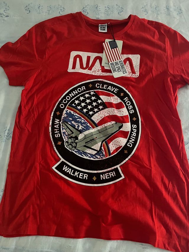 Maglietta NASA Rossa Taglia M
