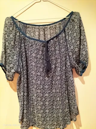 Blusa Estampada Talla 42