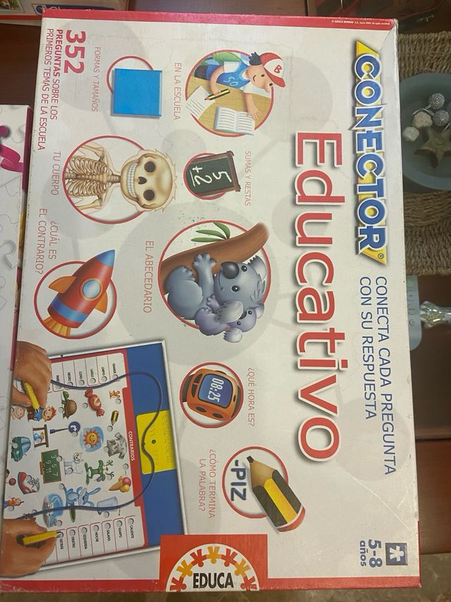 Lote 3 juegos educativos Disney Clementoni Educa