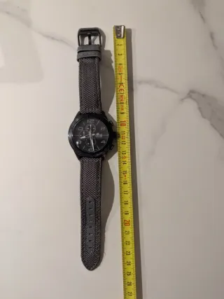 Reloj Lotus Cronógrafo Negro y Gris