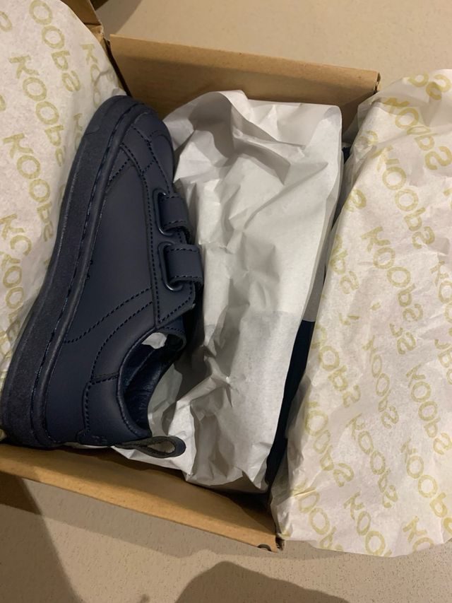 Zapatillas Koops Barefoot Talla 26 Azul Marino