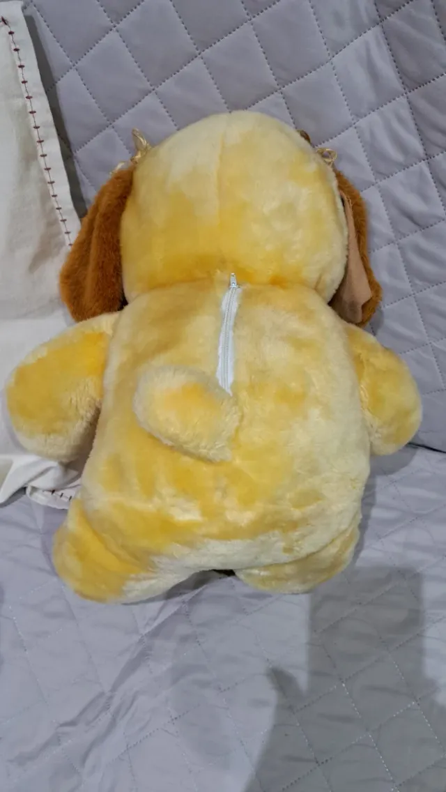 Peluche Perro Amarillo