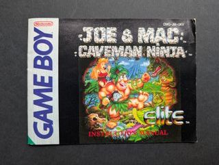 Joe & Mac Caveman Ninja Game Boy Original