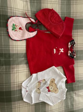 Vestitino Le Bonbon Natale Body Bavaglino