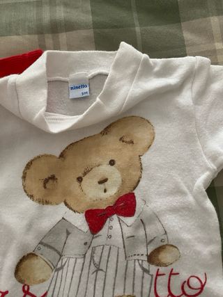 Vestitino Le Bonbon Natale Body Bavaglino