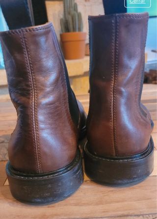 Botines hombre marrones