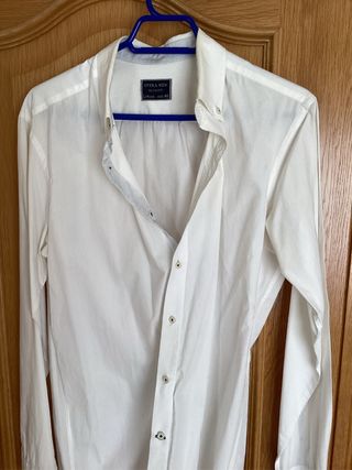 Camisa Sfera Hombre Blanca Talla L