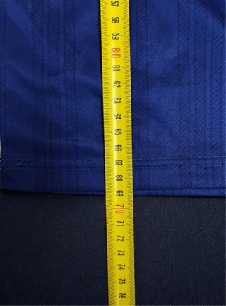 Maglia Adidas Vintage Blu Arancione Taglia M