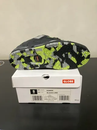 Zapatillas Globe Sabre Black/Lime