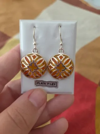 Pendientes Plata 1ª Ley Mujer Nuevos